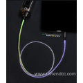 Multi-color braided data Cable 5A100W Type-C To Type-C